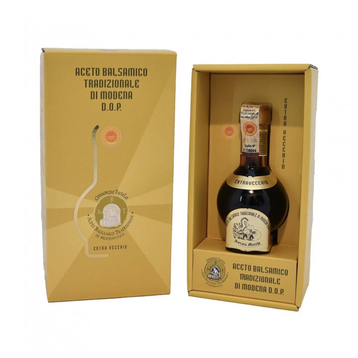Acetaia Marchi - Vinaigre balsamique traditionnel de Modène D.O.P. Extravecchio - Emballage Consortium