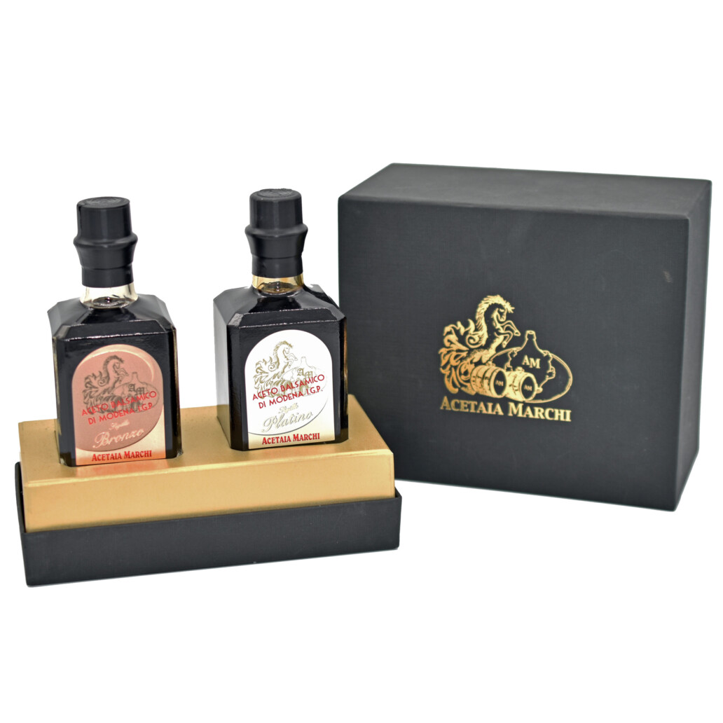 balsamic-vinegar-of-modena-i-g-p-elegant-duetto-packaging-bronze-platinum