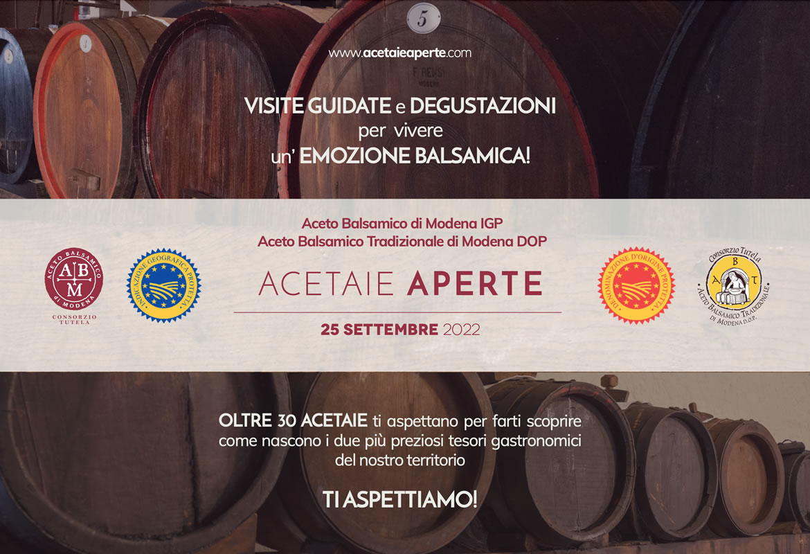 Acetaia Marchi Conferma La Sua Presenza Ad Acetaie Aperte 2022