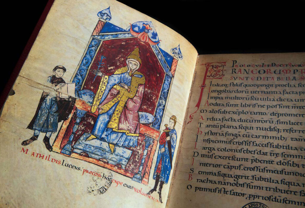 Vita Mathildis Monaco Donizone di Canossa