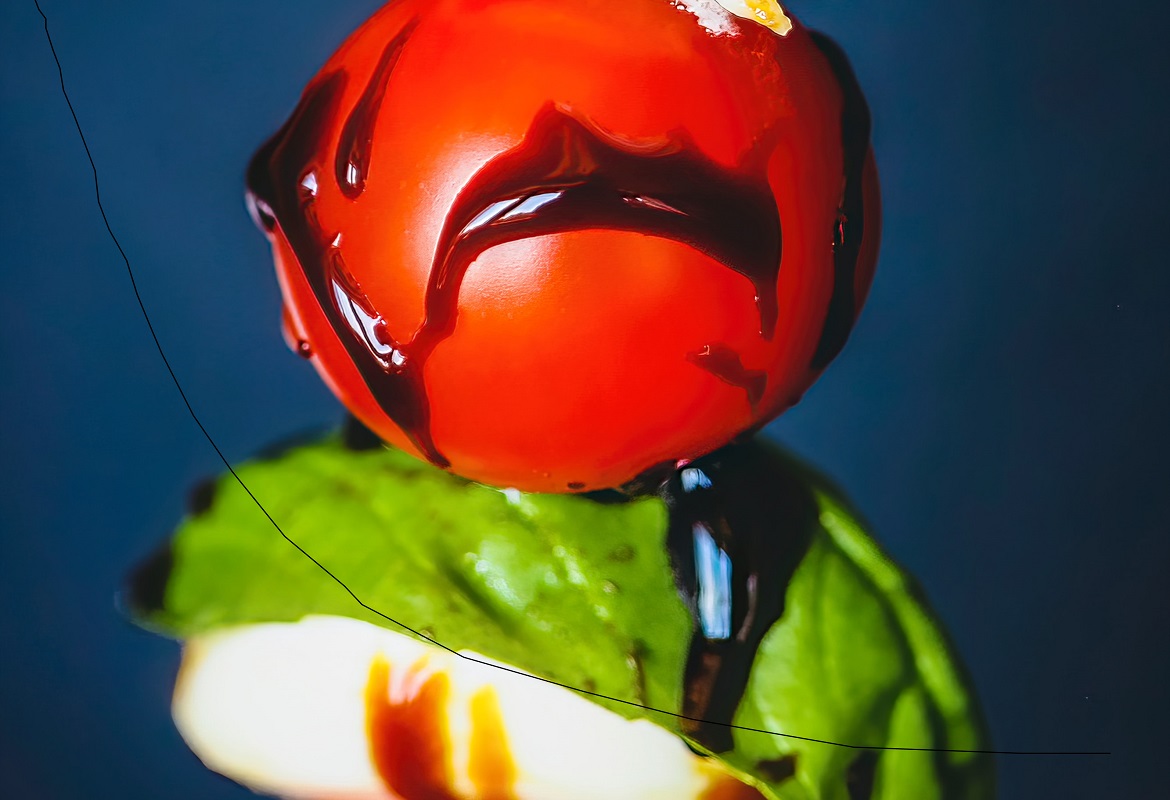 pomodoro e aceto balsamico