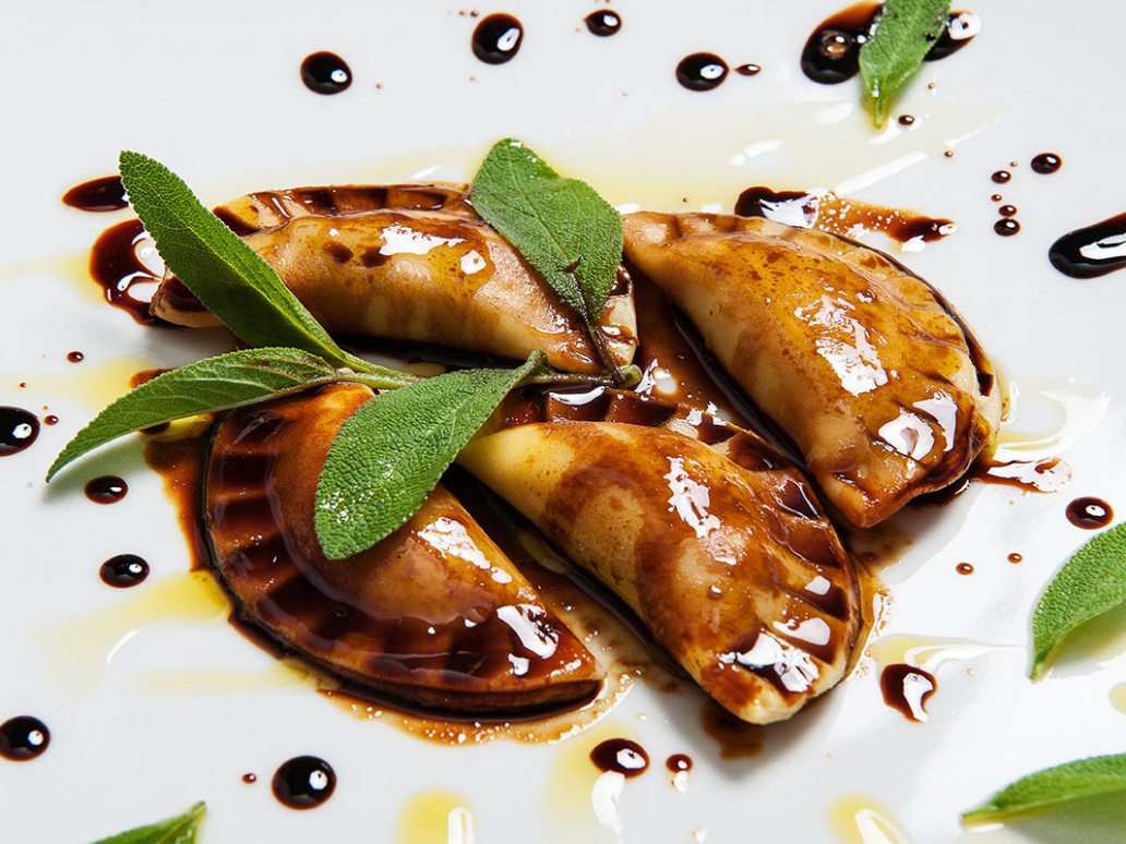 Mezzelune di zucca con crema al Condimento Balsamico