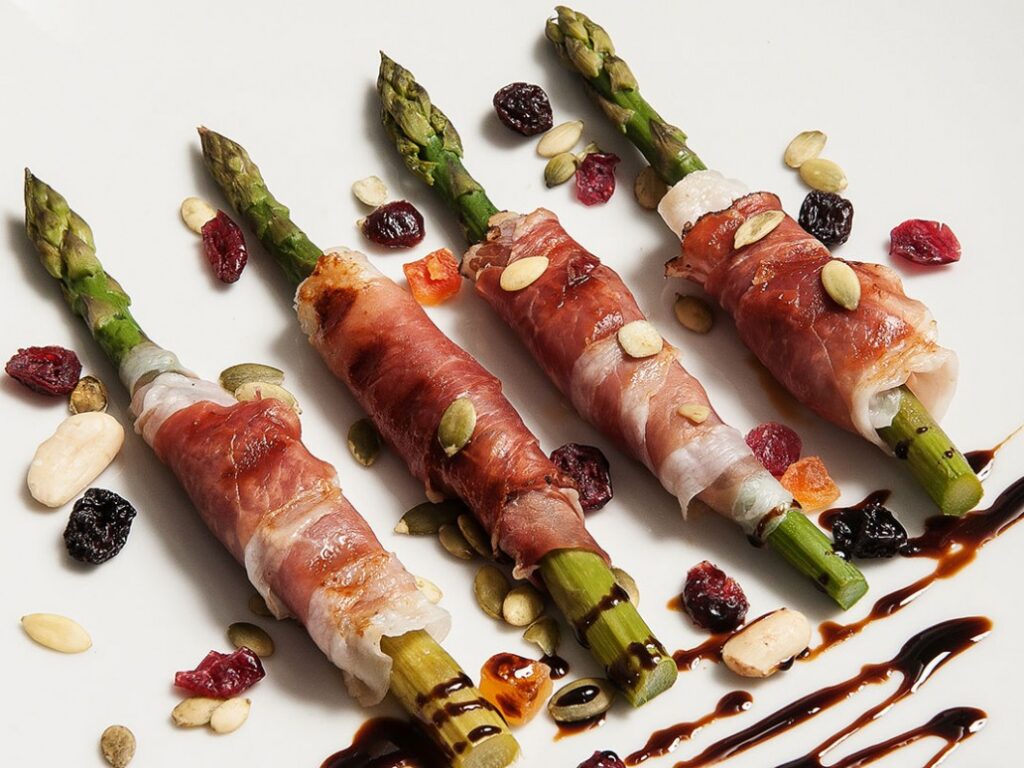 ricetta asparagi speck aceto balsamico di modena IGP